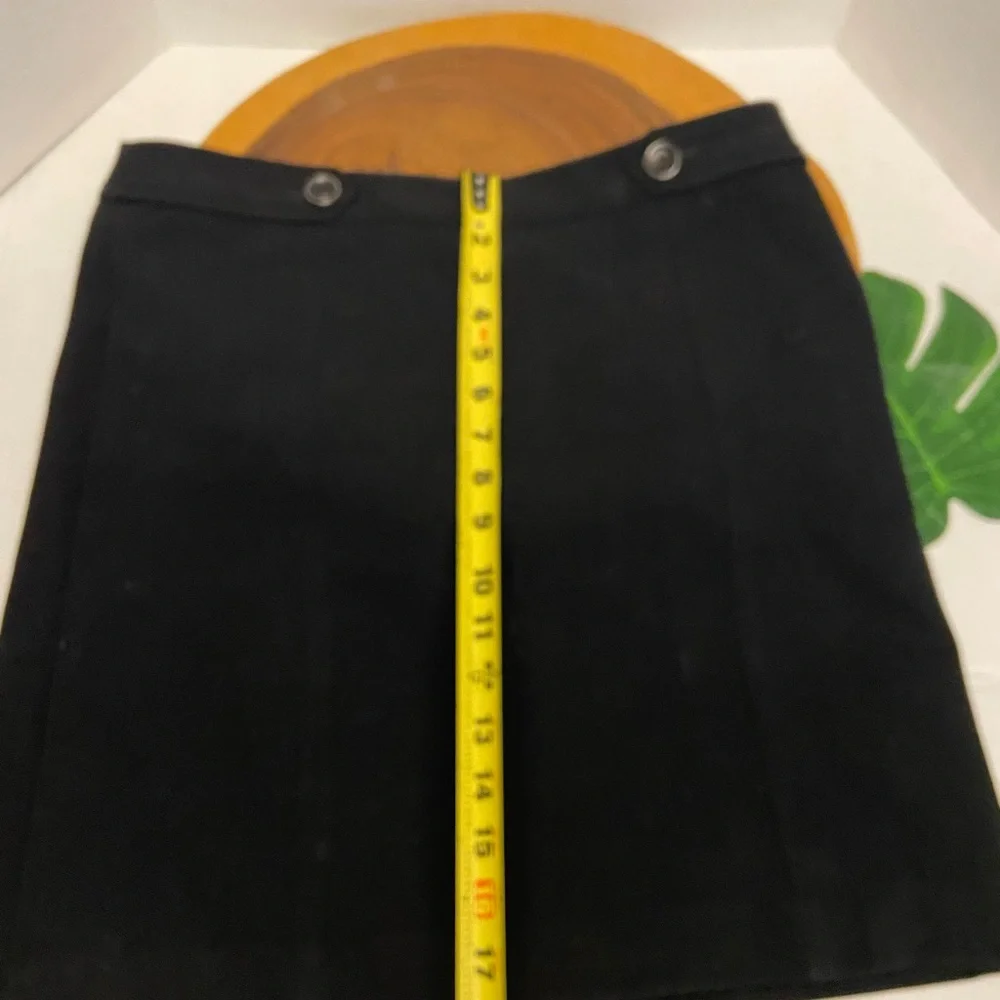 Loft Black Career Skirt